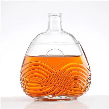 750 ml vino idishlari tiqinlar bilan