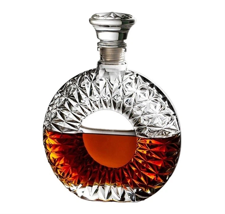 Wholesale PriceTransparent Whiskey Bottle